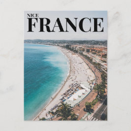 Postal Bonita playa de Francia