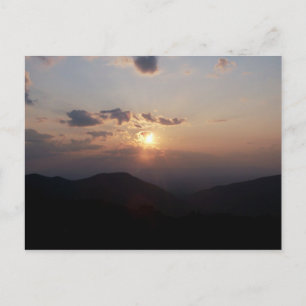 Postal "Bonita puesta de sol"