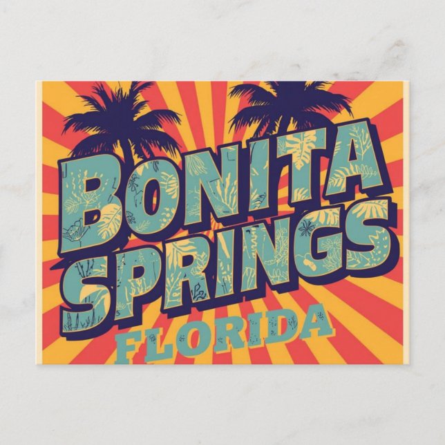 Postal Bonita springs dreaming (Anverso)