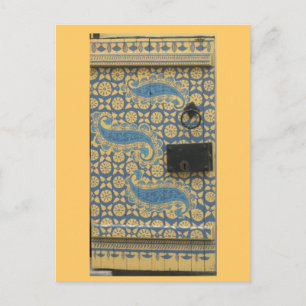 Postal Bonita Tallín, puerta de Estonia