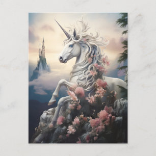 Postal Bonita unicornio