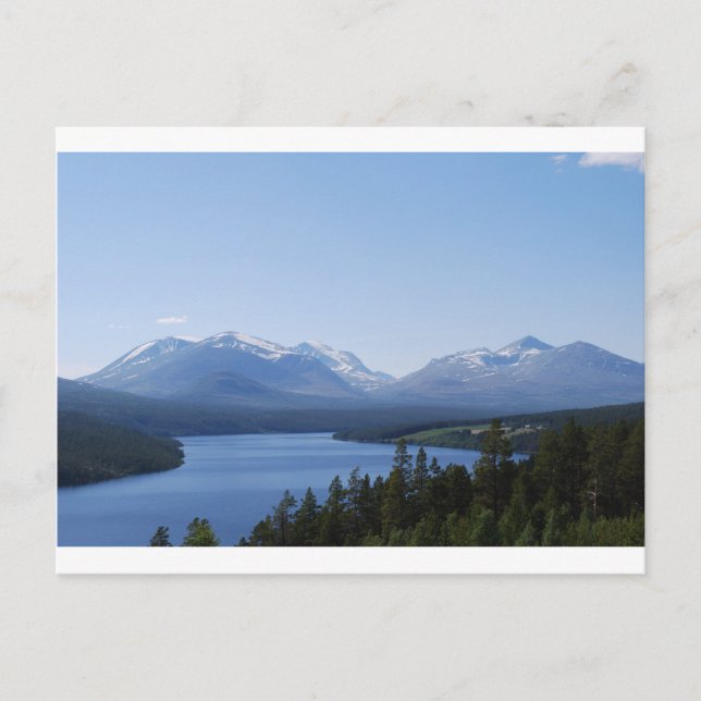 POSTAL BONITAS MONTAÑAS (Anverso)