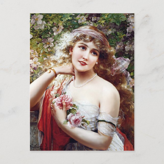 Postal Bonito como Rosa (Anverso)