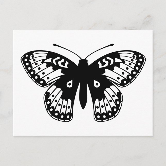Postal Bonito Fritillary Butterfly (Anverso)