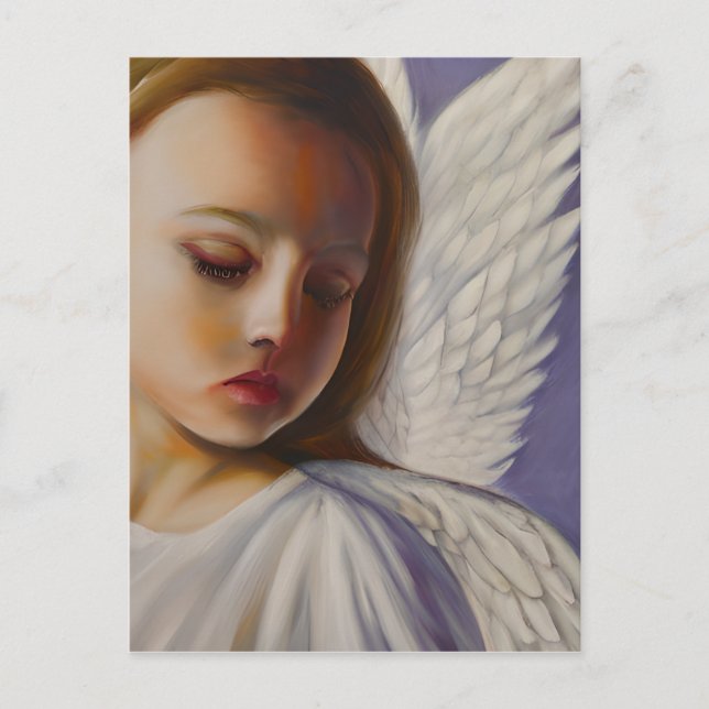 Postal Bonito Little Angel Child (Anverso)