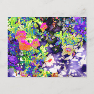 Postal Bonito Petunias