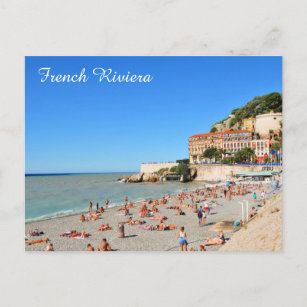 Postal Bonito. Riviera francesa