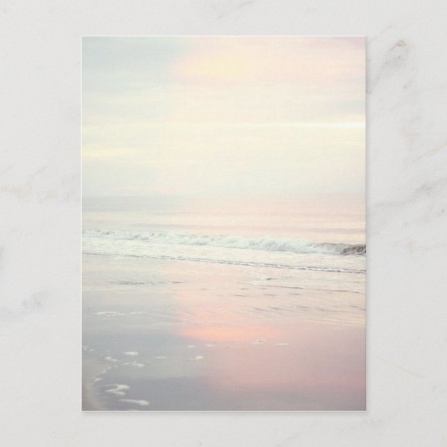 Postal Bonito Sunrise Beach Scene (Anverso)