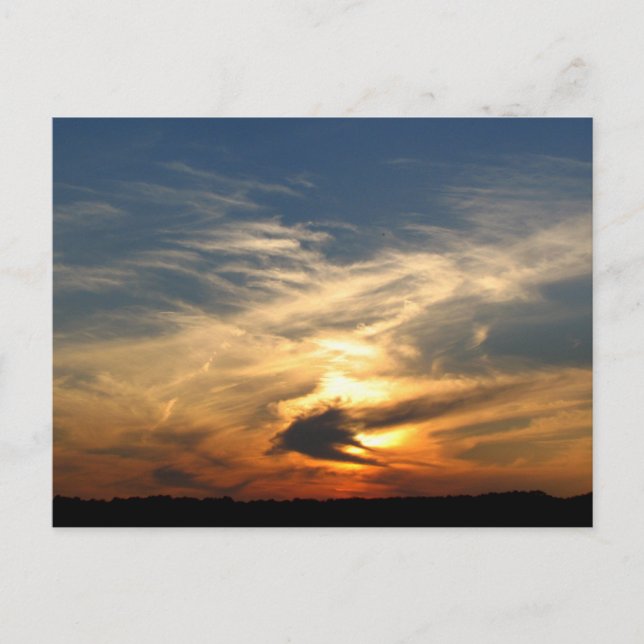 Postal Bonito Sunset (Anverso)