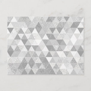 Postal Bonito Triangle grunge patrón II + tus ideas