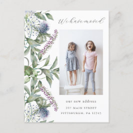 Postal Bonito Verde Foto Cambio de dirección Movimiento