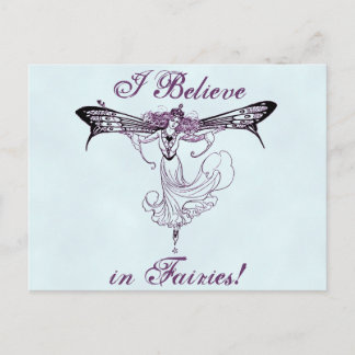 Postal Bonito Vintage Fairy Decal