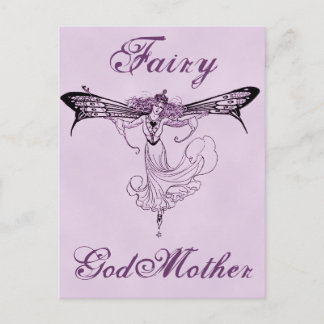 Postal Bonito Vintage Fairy Decal
