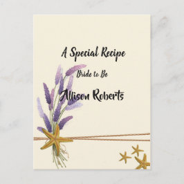 Postal bonito y simple Starfish Despedida de soltera