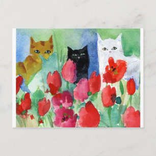 Postal Bonitos Kitties