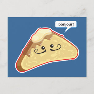 Postal ¡Bonjour!