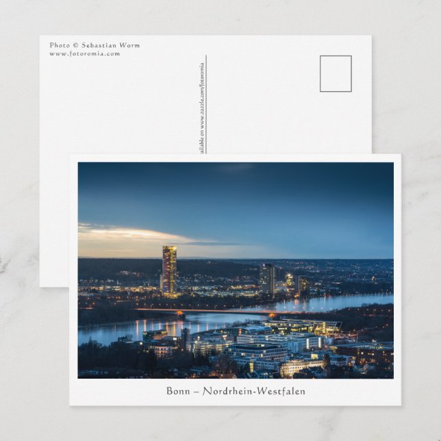 Postal Bonn Alemania (Anverso / Reverso)