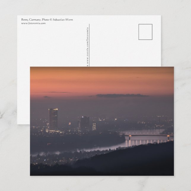 Postal Bonn Alemania (Anverso / Reverso)