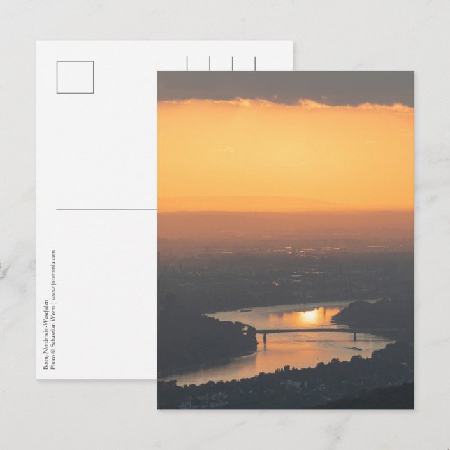 Postal Bonn Alemania (Anverso / Reverso)