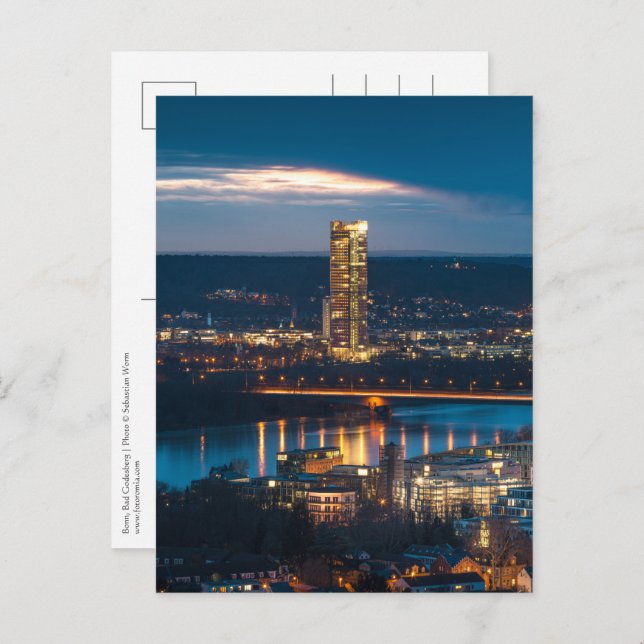 Postal Bonn Alemania (Anverso / Reverso)