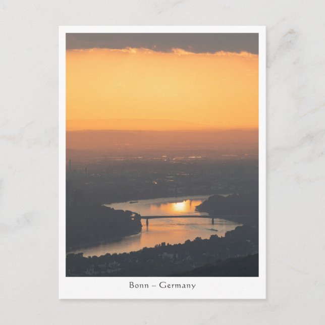 Postal Bonn Alemania (Anverso)