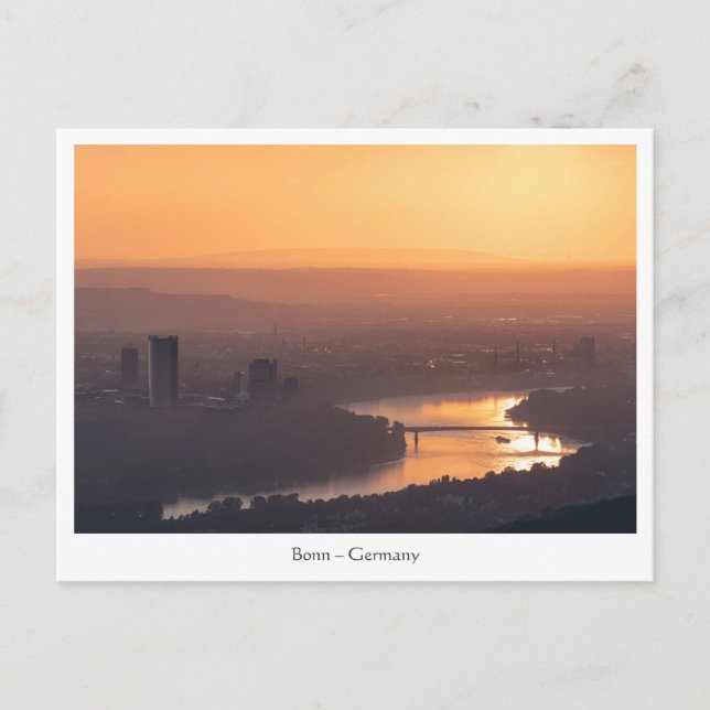 Postal Bonn Alemania (Anverso)