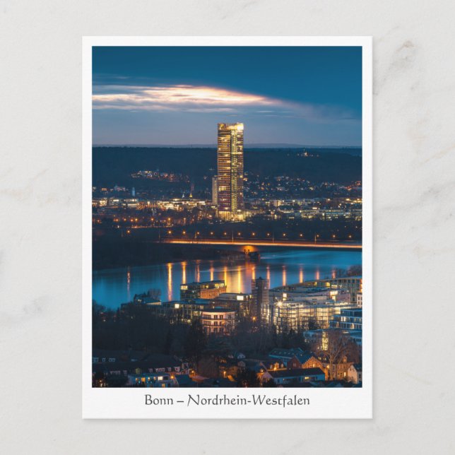 Postal Bonn - Alemania (Anverso)