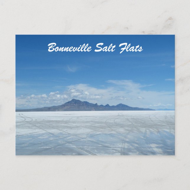 Postal Bonneville Salt Flats (Anverso)