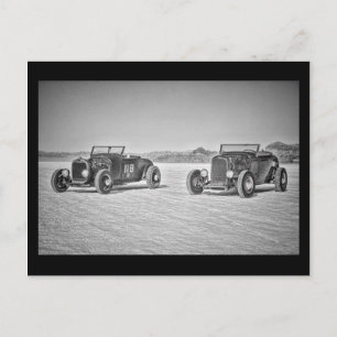 Postal Bonneville Salt Flats Flat Heads