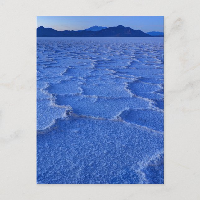 Postal Bonneville Salt Flats Sunset - Utah (Anverso)