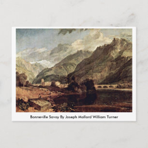 Postal Bonneville Savoy Por Joseph Mallord William Turner