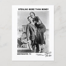 Postal Bonnie & Clyde en Westminster (Texas)