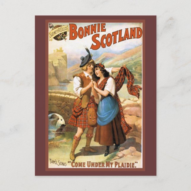 Postal Bonny Escocia (Anverso)