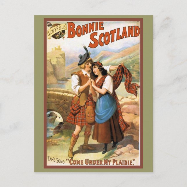 Postal Bonny Scotland (Anverso)