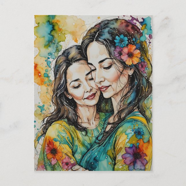 Postal "Bono eterno" Día de la Madre (Anverso)