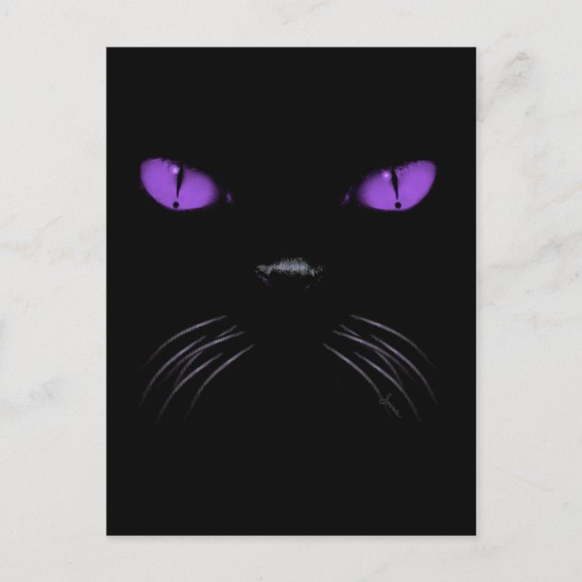 Postal Boo - Amethyst Postcard (Anverso)