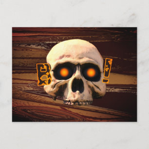 Postal Boo Skull