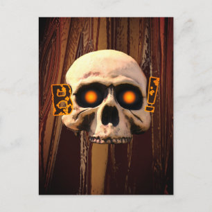 Postal Boo Skull
