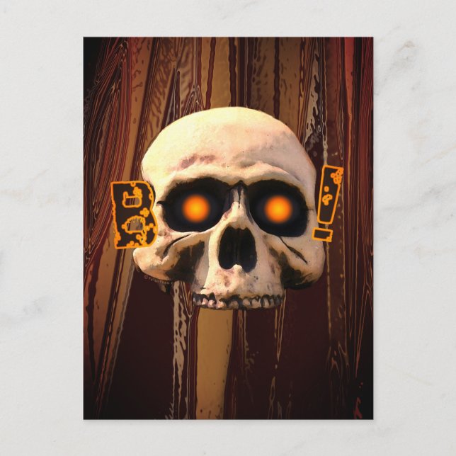 Postal Boo Skull (Anverso)