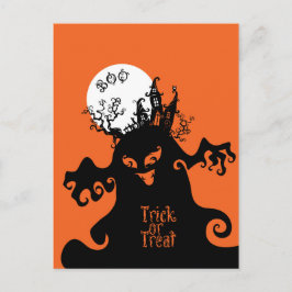 Postal Boo, truco o truco de monstruo de Spooky House