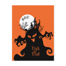 Boo, truco o truco de monstruo de Spooky House