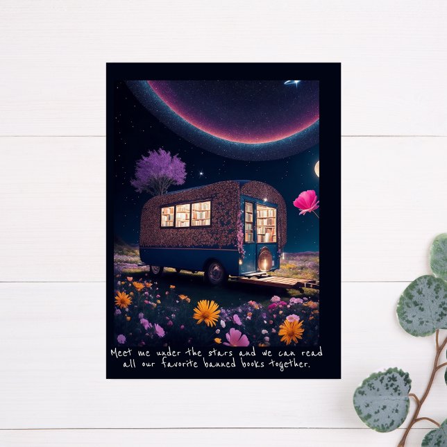 Postal Bookmobile mágico prohibido (Subido por el creador)