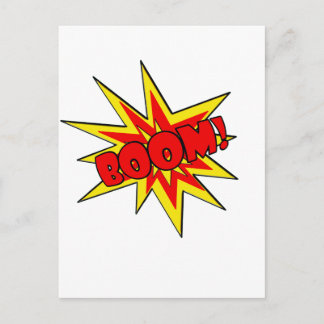 Postal ¡Boom! Personalizado SFX
