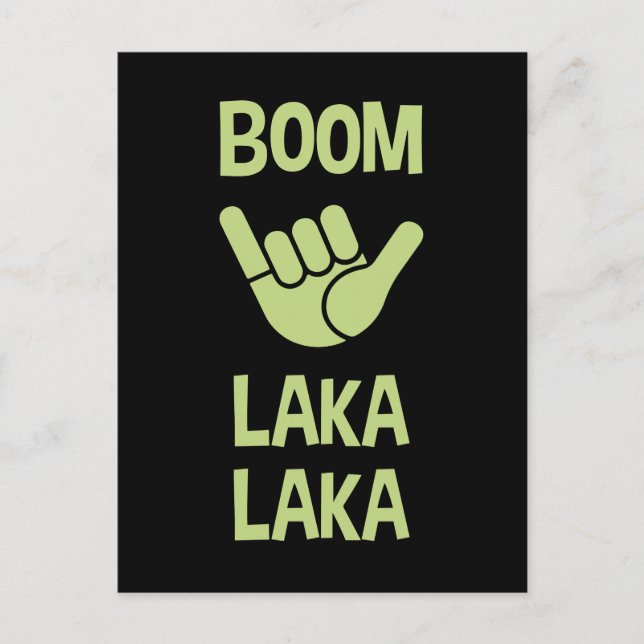 Postal Boom Shaka Wave (Anverso)