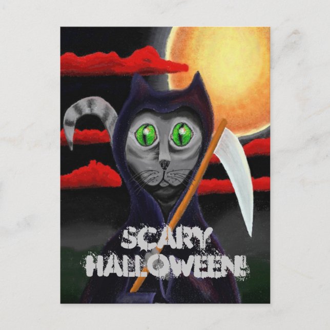 Postal Boomer the DeathCat (Anverso)