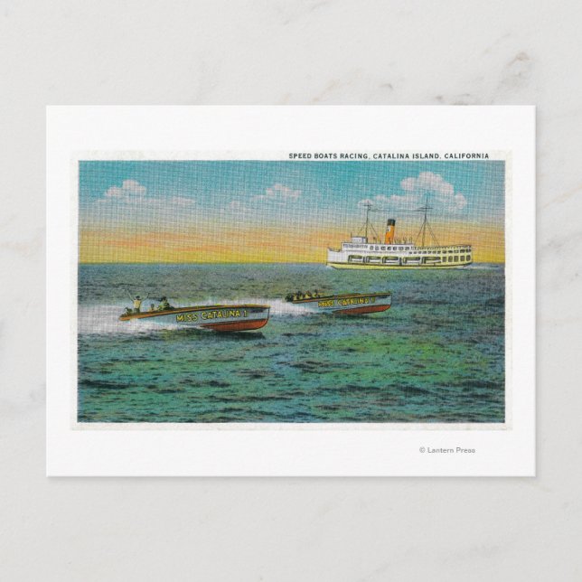 Postal Booting en Catalina Island, California (Anverso)