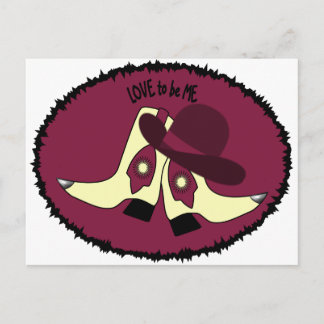Postal BOOTOS DE COWBOY - CHICA - AMOR DE SER YO.png