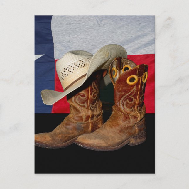 Postal Boots de Texas y Gorra.jpg (Anverso)