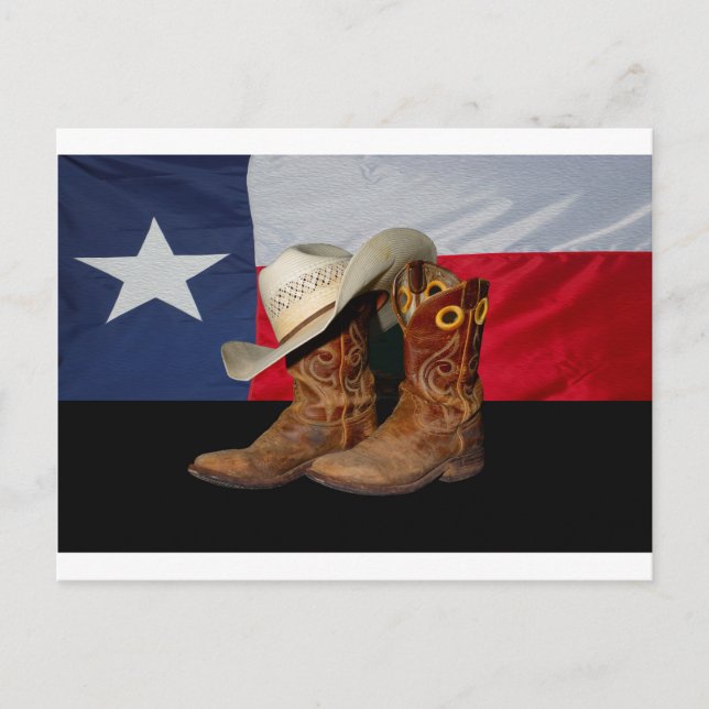 Postal Boots de Texas y Gorra.jpg (Anverso)