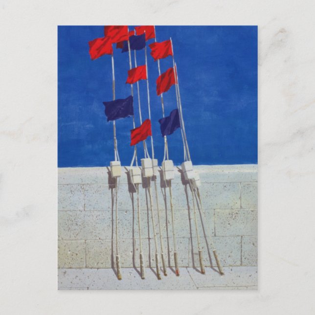 Postal Booyas de langosta de los años 90 (Anverso)